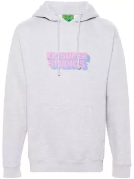 Худи с логотипом KidSuper, серый