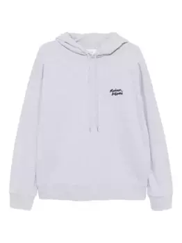 Худи с логотипом Maison Kitsun, серый