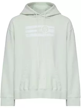 Худи с логотипом MM6 Maison Margiela, зеленый
