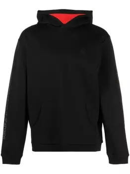 Худи с логотипом Moncler, черный