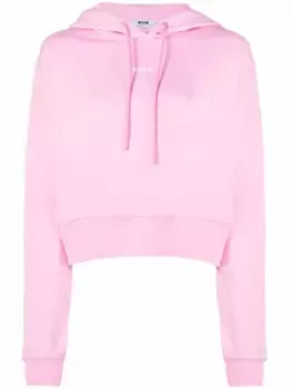 Худи с логотипом MSGM, розовый