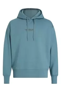 Худи с логотипом на спине Calvin Klein Jeans, зеленый