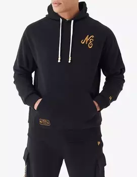 Худи с логотипом New Era, черный
