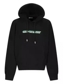 Худи с логотипом OFF-WHITE, черный