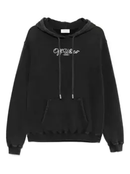 Худи с логотипом OFF-WHITE, серый