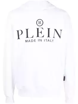 Худи с логотипом Philipp Plein, белый
