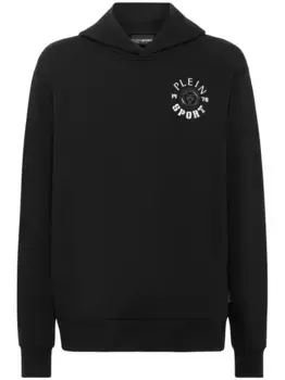 Худи с логотипом Plein Sport, черный