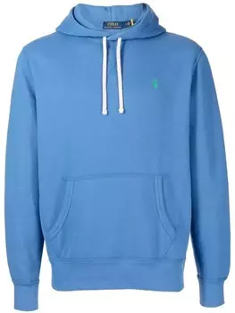 Худи с логотипом Polo Ralph Lauren, синий