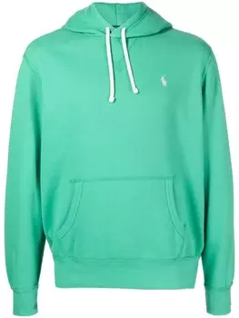 Худи с логотипом Polo Ralph Lauren, зеленый