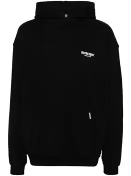 Худи с логотипом Represent, черный