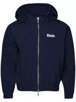 Худи с логотипом RHUDE, синий