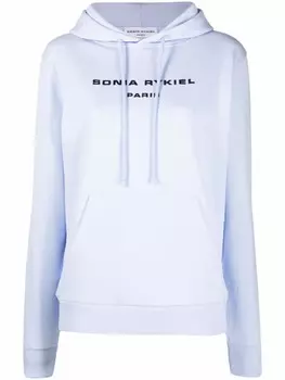 Худи с логотипом Sonia Rykiel, синий