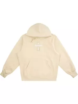 Худи с логотипом Supreme, бежевый