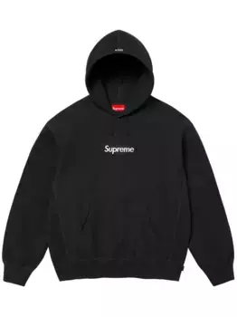 Худи с логотипом Supreme, черный
