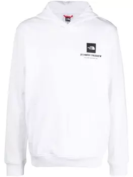 Худи с логотипом The North Face, белый