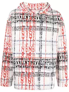 Худи с логотипом VALENTINO GARAVANI, белый