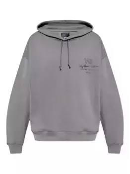 Худи с логотипом Y-3, серый
