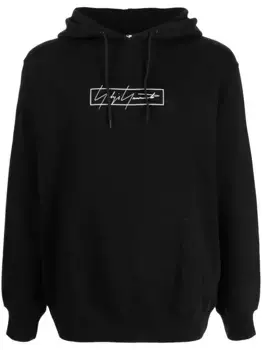 Худи с логотипом Yohji Yamamoto, черный