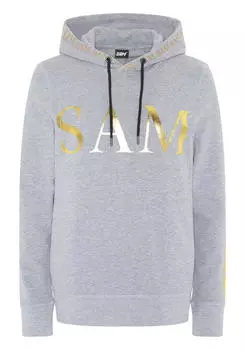 Худи с металлизированным принтом UNCLE SAM, цвет grau