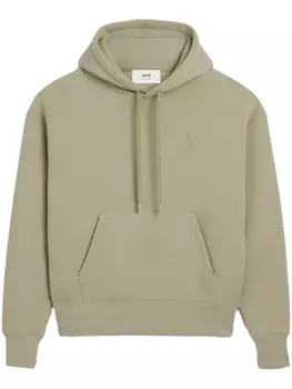 Худи с монограммой Ami de Coeur AMI Paris, зеленый