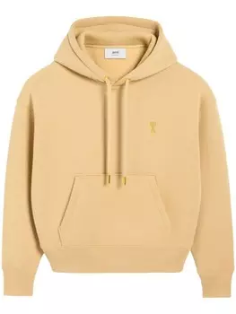 Худи с монограммой Ami de Coeur AMI Paris, желтый