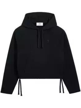 Худи с монограммой Ami de Coeur AMI Paris, черный