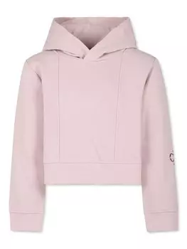 Худи с монограммой Calvin Klein Kids, розовый