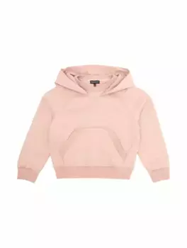Худи с монограммой EMPORIO ARMANI, розовый