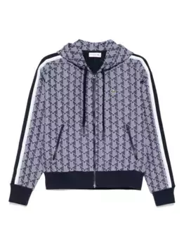 Худи с монограммой Lacoste, синий