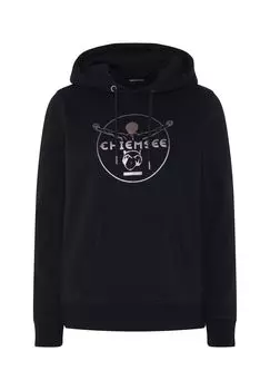 Худи с мотивом джемпера CHIEMSEE, цвет Black Beauty