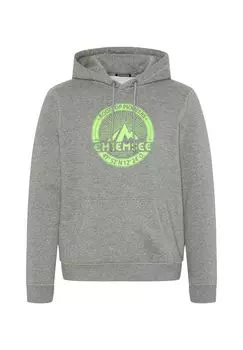 Худи с мотивом Label Mountain CHIEMSEE, цвет Neutral Gray Melange