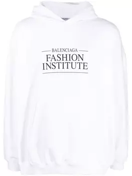 Худи с надписью Balenciaga, белый
