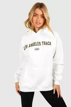 Худи с надписью los angeles Boohoo, экру