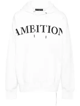 Худи с надписью Mastermind World, белый