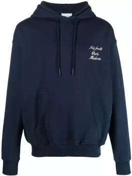 Худи с надписью Not From Paris Madame Drle De Monsieur, синий