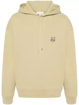 Худи с нашивкой Bold Fox Head Maison Kitsun, нейтральный