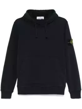 Худи с нашивкой Compass Stone Island, синий