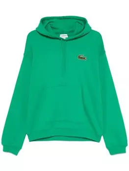 Худи с нашивкой Lacoste, зеленый