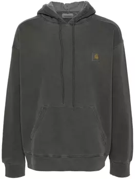 Худи с нашивкой-логотипом Carhartt WIP, серый