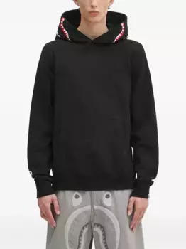 Худи с принтом A BATHING APE, черный