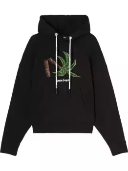 Худи с принтом Broken Palm PALM ANGELS, черный