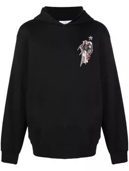 Худи с принтом Dark Romance Philipp Plein, черный