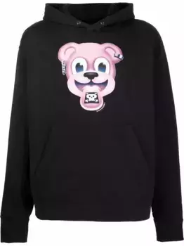 Худи с принтом DOMREBEL, черный