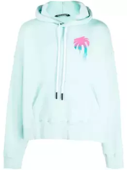 Худи с принтом I Love PA PALM ANGELS, синий