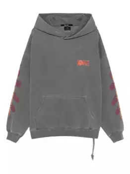 Худи с принтом Ksubi, серый