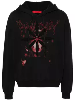 Худи с принтом KUSIKOHC, черный