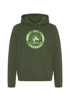 Худи с принтом Label Mountain CHIEMSEE, цвет Kombu Green