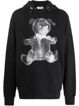 Худи с принтом Philipp Plein, черный