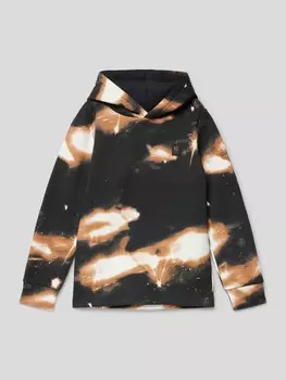 Худи с принтом по всей поверхности модель «ГАЛАКТИКА» Garcia, черный