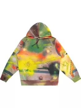 Худи с принтом Rammellzee Supreme, зеленый